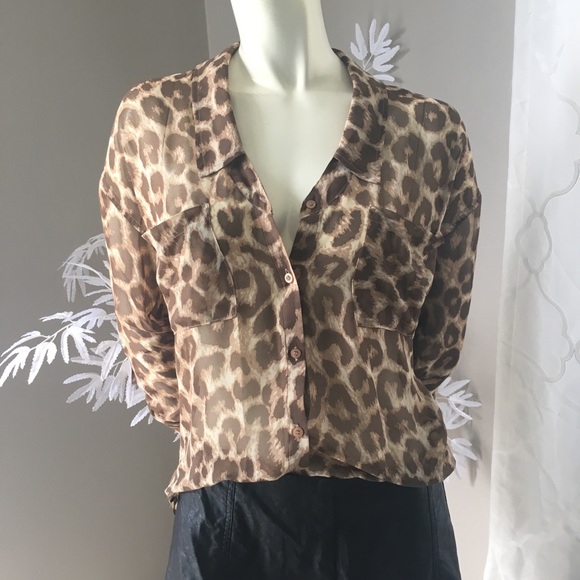 Free People Easy Rider Sheer button down blouse - Picture 3 of 5